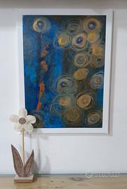 quadro su tela 30x40 astratto