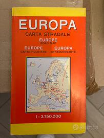 Cartina Europa