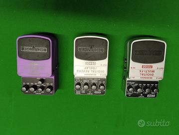 Effetti per chitarra Behringher 