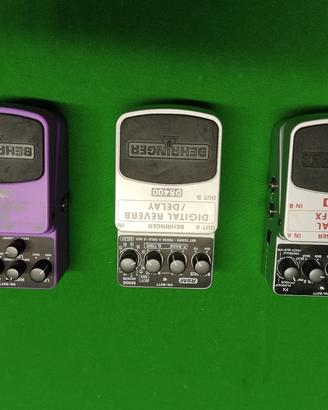 Effetti per chitarra Behringher 