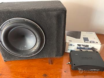 Amplificatore + subwoofer