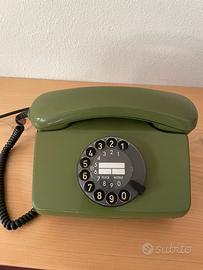 Telefono d'Epoca a Disco Verde – Vintage Anni '70
