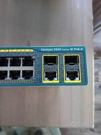 Switch Cisco WS2960-24LC-S V06 POE