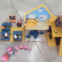 Casa e scuola Peppa Pig
