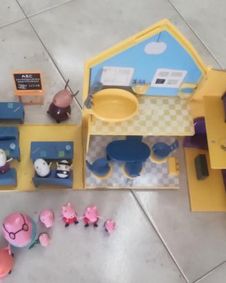 Casa e scuola Peppa Pig