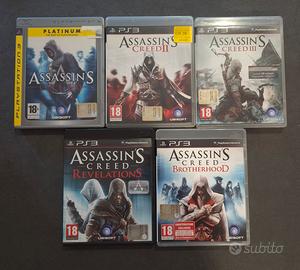 SAGA ASSASSIN'S CREED - 5 GIOCHI PS3