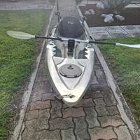 canoa da pesca in mare