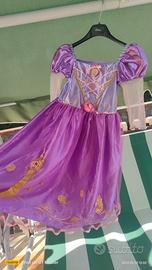 Vestito carnevale deals rapunzel bambina