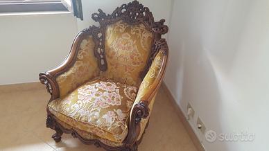 Poltrone e tavolino Vintage