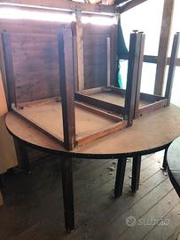 Tavolo per eventi, forma ad 8