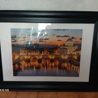 n 4 stampe monumenti di Roma con cornici ikea