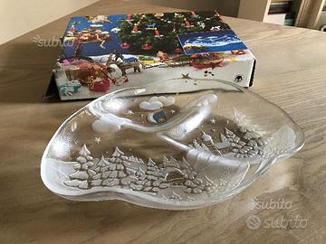 Antipastiera natalizia paesaggio invernale