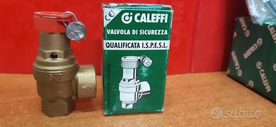 Valvola Sicurezza CALEFFI qualificata I.S.P.E.S.L