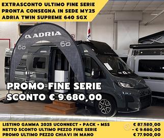 ADRIA PROMO EXTRA SCONTO TWIN SUPREME 640 SGX UCON