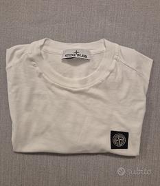 T-shirt bianca Stone Island tg S nuova!!