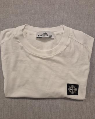 T-shirt bianca Stone Island tg S nuova!!