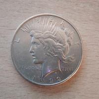 Moneta Argento USA 1922 - 1 Dollar "Peace" - Liber
