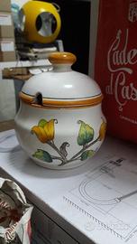 Ernestine mac - Vasetto portazucchero in ceramica