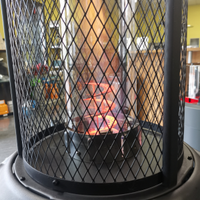 Stufa gas 'fungo' esterno