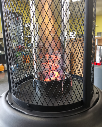 Stufa gas 'fungo' esterno