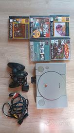 Console PlayStation 1 + Controller + 5 Giochi