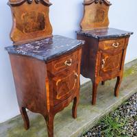 Coppia comodini vintage restaurati