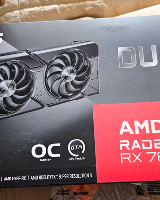 AMD RX 7800 XT 16 GB VRAM | Scheda Grafica Gaming 