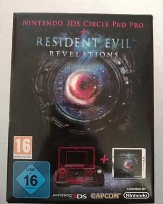 Nintendo 3ds circle pad pro +Residenti evil