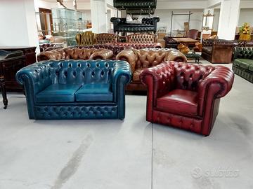 Chesterfield chester inglesi originali vintage 