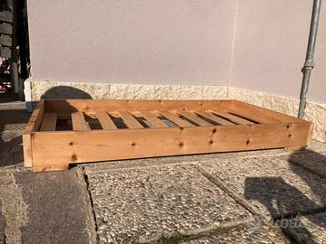 Lettino montessoriano in cirmolo