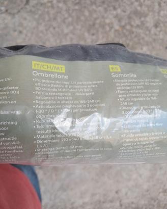 Ombrellone rettangolare