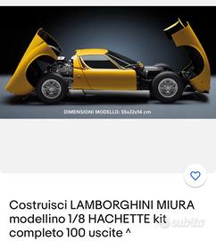 Kit Lamborghini Miura 1/8 Hachette