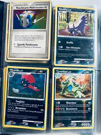 Carte pokemon nere e grigie