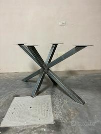 Base tavolo con gambe incrociate