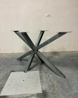 Base tavolo con gambe incrociate