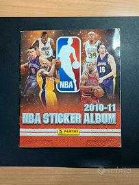 PANINI Basket NBA STICKER ALBUM 2010-2011 completo