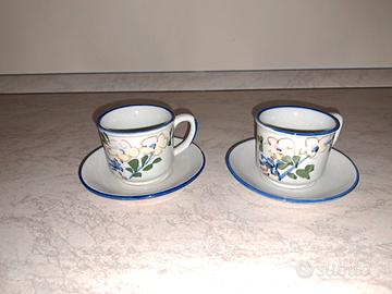 Coppia tazzine blu