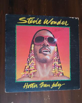 Stevie Wonder Vinile Vintage 33giri/ Hotter Than J