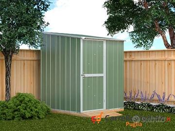 Casetta lamiera di Acciaio 155x175cm x h 202 verde