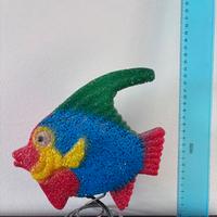 Lampada comodino-Abat-jour a forma pesce colorato