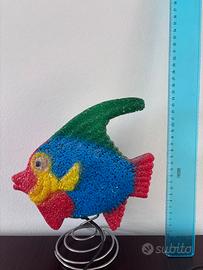 Lampada comodino-Abat-jour a forma pesce colorato