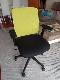 Sedia da ufficio ergonomica