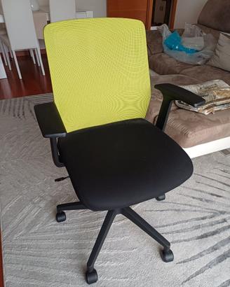 Sedia da ufficio ergonomica