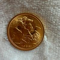 Sterlina Oro Elisabetta ii