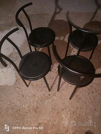 sedie in ferro