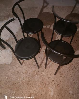 sedie in ferro