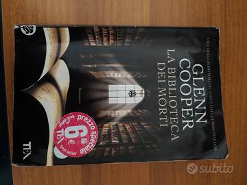 Libro gleen Cooper la biblioteca dei morti