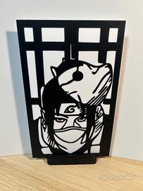 Quadretto Naruto - Itachi Uchiha