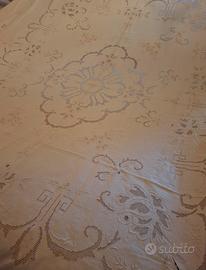 Copriletto sfilato siciliano 