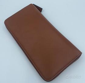 Borsellino in pelle marrone